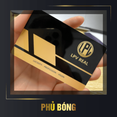 in name card nhựa PVC dày như thẻ ATM