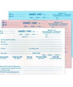 Thiết kế in hoá đơn cacbon, in phiếu thu, in phiếu nhập kho, in hoá đơn phiếu thu cacbon 2 liên 3 liên, thiết kế in Gia Khiêm, thiết kế in giakhiem.vn