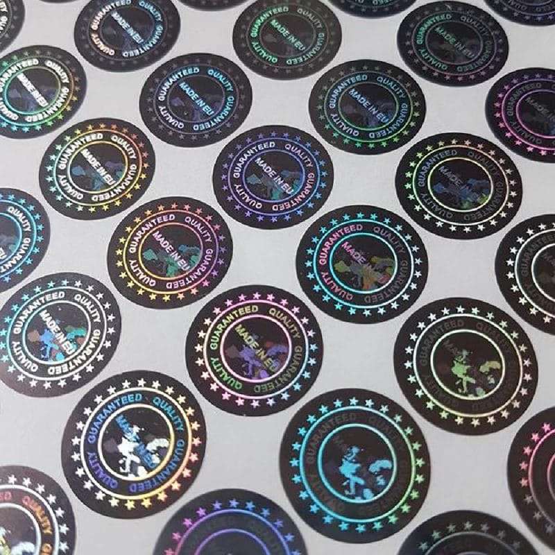 in Tem nhãn Label Decal 7 màu hologram rainbow sticker label - Thiết kế ...