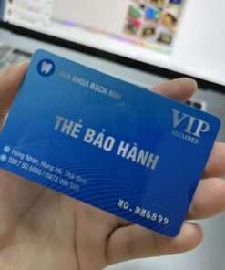 in name card nhựa - in thẻ nhựa PVC