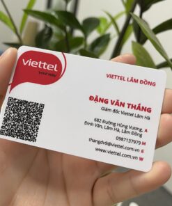 Thiết kế in name card thẻ nhựa plastic PVC VIP, in card visit nhựa, in các nhựa, thiết kế in Gia Khiêm, thiết kế in giakhiem.vn