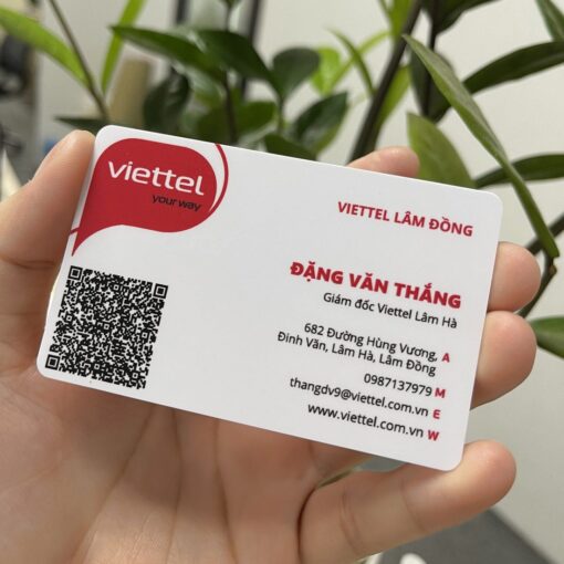 Thiết kế in name card thẻ nhựa plastic PVC VIP, in card visit nhựa, in các nhựa, thiết kế in Gia Khiêm, thiết kế in giakhiem.vn