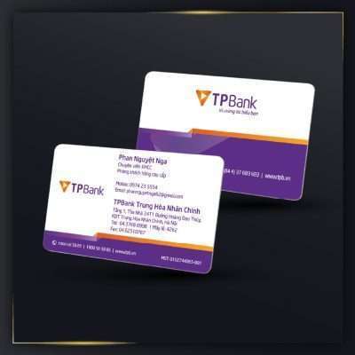 Thiết kế in name card thẻ nhựa plastic PVC VIP, in card visit nhựa, in các nhựa, thiết kế in Gia Khiêm, thiết kế in giakhiem.vn