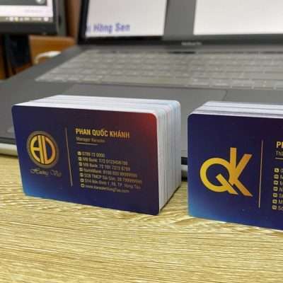 Thiết kế in name card thẻ nhựa plastic PVC VIP, in card visit nhựa, in các nhựa, thiết kế in Gia Khiêm, thiết kế in giakhiem.vn