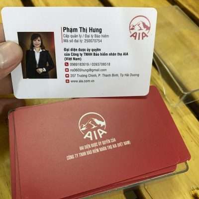 Thiết kế in name card thẻ nhựa plastic PVC VIP, in card visit nhựa, in các nhựa, thiết kế in Gia Khiêm, thiết kế in giakhiem.vn
