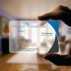 Thiết kế in card thẻ nhựa plastic plastic PVC trong suốt, card visit cac trong suốt, thiết kế in Gia Khiêm, thiết kế in giakhiem.vn