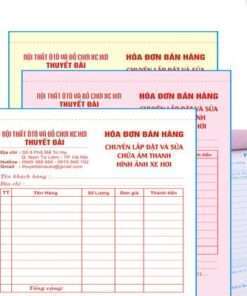 Thiết kế in hoá đơn cacbon, in phiếu thu, in phiếu nhập kho, in hoá đơn phiếu thu cacbon 2 liên 3 liên, thiết kế in Gia Khiêm, thiết kế in giakhiem.vn