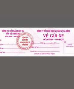 Thiết kế in vé gửi xe, thiết kế vé gửi xe, in vé gửi xe, thiết kế in Gia Khiêm, thiết kế in giakhiem.vn
