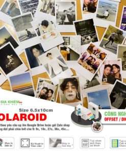 in polaroid in ảnh polar ảnh tuỳ chọn theo yêu cầu