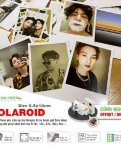 in polaroid in ảnh polar ảnh tuỳ chọn theo yêu cầu