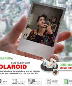 in polaroid in ảnh polar ảnh tuỳ chọn theo yêu cầu