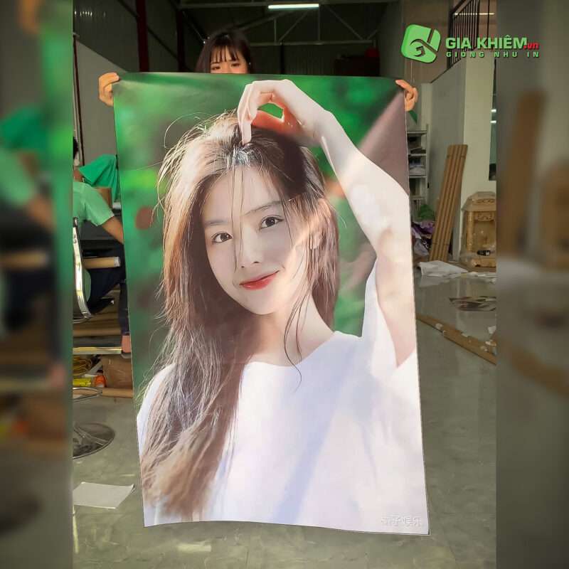 in poster khổ lớn size a2 a1 a0 ảnh tuỳ chọn theo yêu cầu