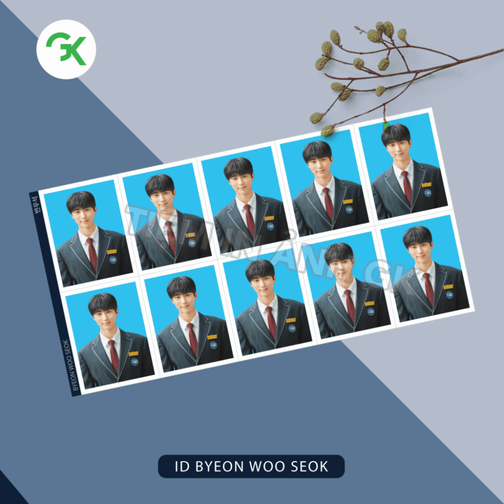 Photo ID Byeon Woo Seok Lovely Runner Cõng anh mà chạy