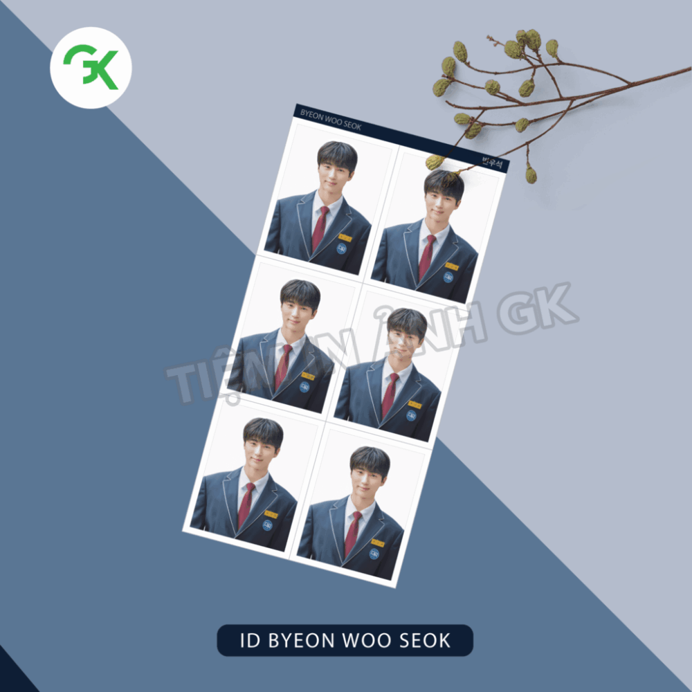 Photo ID Byeon Woo Seok Lovely Runner Cõng anh mà chạy