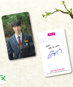 Card bo góc Byeon Woo Seok Lovely Runner Cõng anh mà chạy