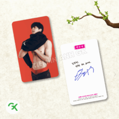 Card bo góc Byeon Woo Seok Lovely Runner Cõng anh mà chạy