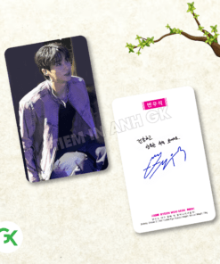 Card bo góc Byeon Woo Seok Lovely Runner Cõng anh mà chạy