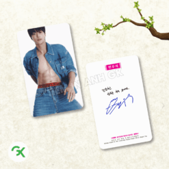 Card bo góc Byeon Woo Seok Lovely Runner Cõng anh mà chạy