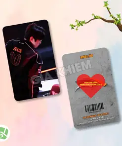 Photocard Hanwha Life Esports (HLE) với Zeus, Kanavi, Zeka, Viper và Delight. In sắc nét, màu đẹp, nhiều chất liệu giấy, phù hợp sưu tầm và trang trí.