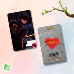 Photocard Hanwha Life Esports (HLE) với Zeus, Kanavi, Zeka, Viper và Delight. In sắc nét, màu đẹp, nhiều chất liệu giấy, phù hợp sưu tầm và trang trí.