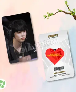 Photocard GENG Gen.G với Kiin, Canyon, Chovy, Ruler và Duro. Hình ảnh sắc nét, nhiều chất liệu giấy, phù hợp sưu tầm, decor góc gaming và làm quà fan LCK.
