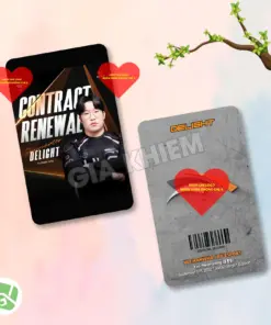 Photocard Hanwha Life Esports (HLE) với Zeus, Kanavi, Zeka, Viper và Delight. In sắc nét, màu đẹp, nhiều chất liệu giấy, phù hợp sưu tầm và trang trí.