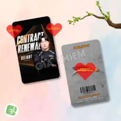 Photocard Hanwha Life Esports (HLE) với Zeus, Kanavi, Zeka, Viper và Delight. In sắc nét, màu đẹp, nhiều chất liệu giấy, phù hợp sưu tầm và trang trí.