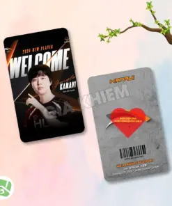 Photocard Hanwha Life Esports (HLE) với Zeus, Kanavi, Zeka, Viper và Delight. In sắc nét, màu đẹp, nhiều chất liệu giấy, phù hợp sưu tầm và trang trí.